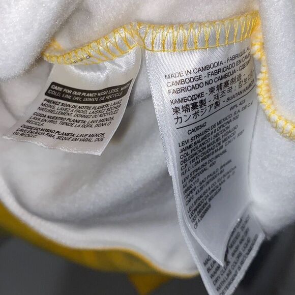 Levi's Women's Colorblock Long Sleeve Pullover Drawstring Hoodie Size 2X NWT - Picture 10 of 10